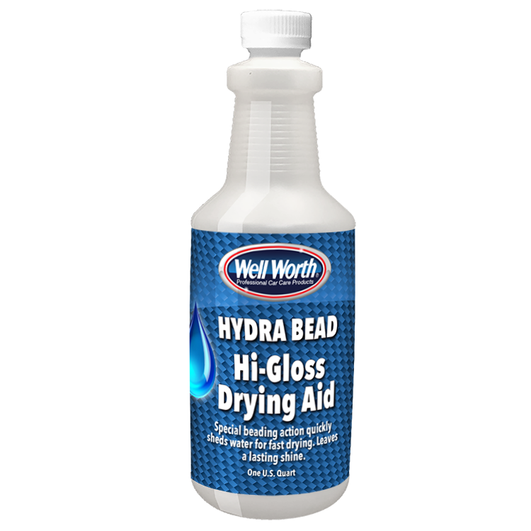 Hydra Bead Hi-Gloss Drying Aid (#209832) – Well Worth Products