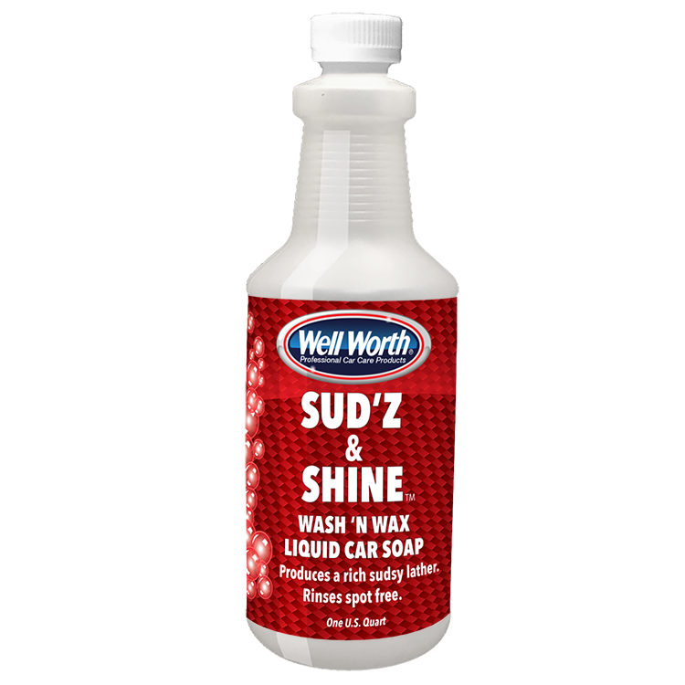 Sud'z and Shine Wash 'n Wax Liquid Car Soap image 0