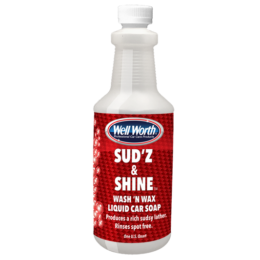 Sud'z and Shine Wash 'n Wax Liquid Car Soap image 0